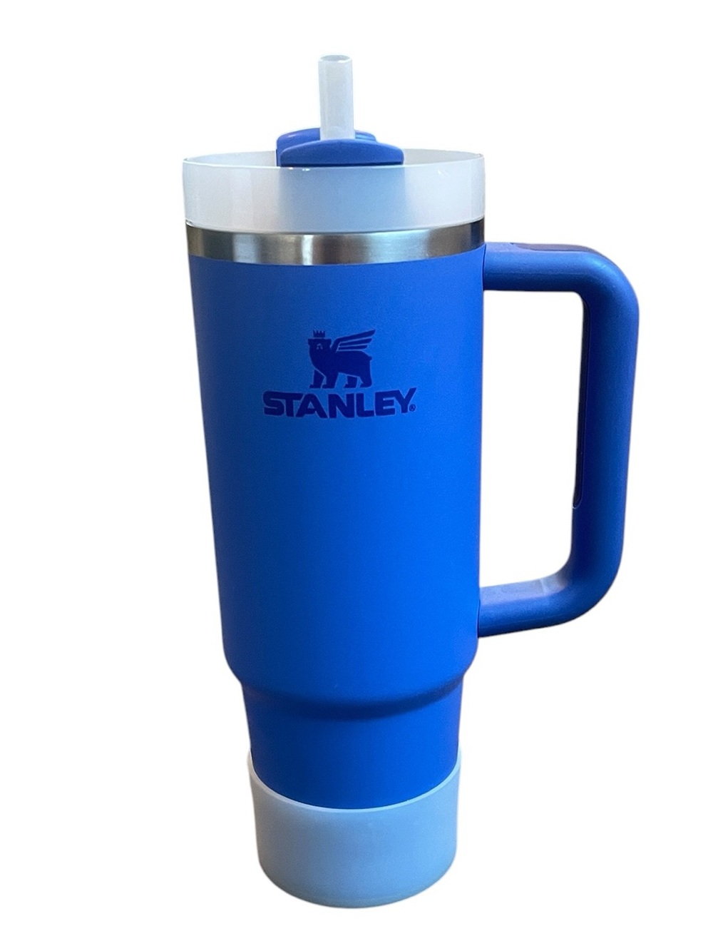 Stanley Quencher H2.0 FlowState Tumbler Royal Blue 30oz. Like New